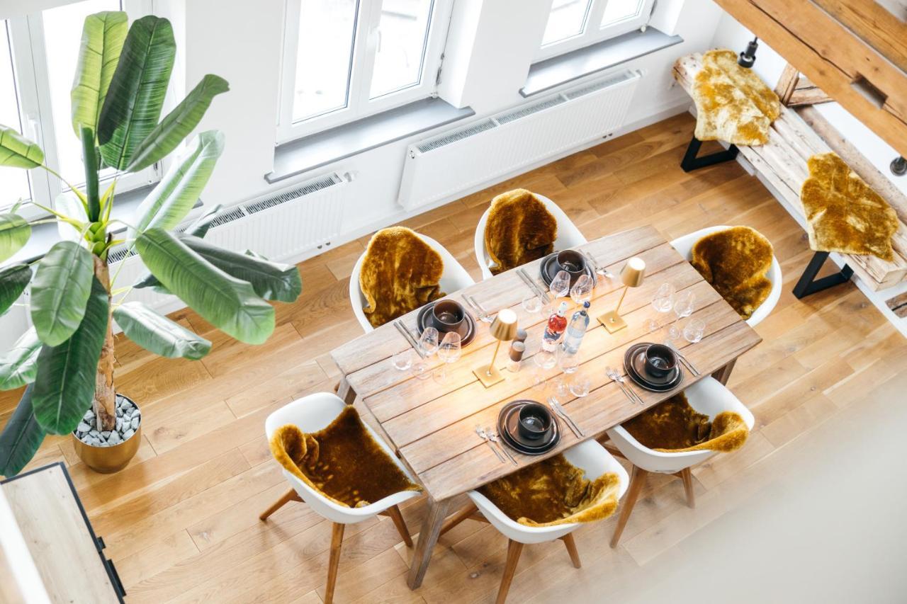 Heimatel - Luxury Penthouse Loft Leilighet Ravensburg Eksteriør bilde