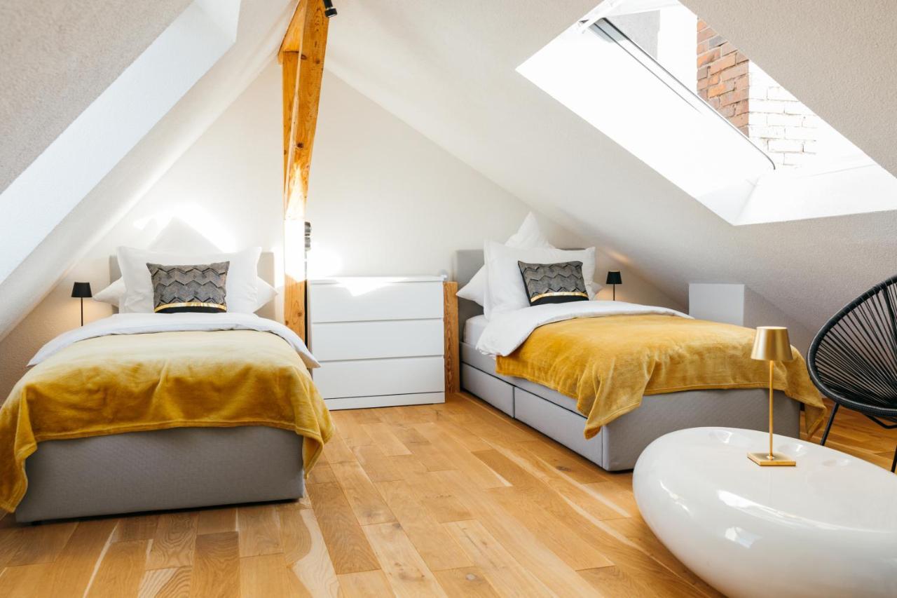 Heimatel - Luxury Penthouse Loft Leilighet Ravensburg Eksteriør bilde