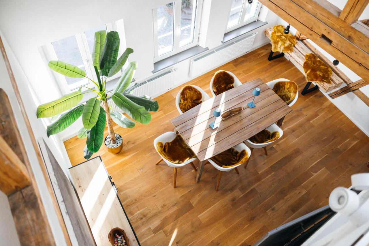 Heimatel - Luxury Penthouse Loft Leilighet Ravensburg Eksteriør bilde