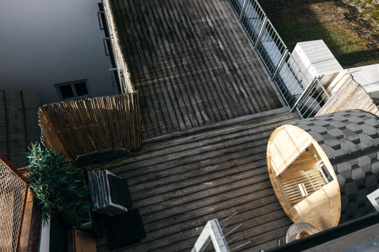 Heimatel - Luxury Penthouse Loft Leilighet Ravensburg Eksteriør bilde