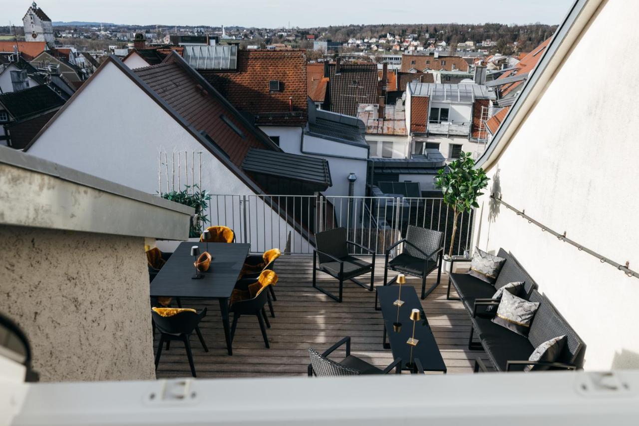 Heimatel - Luxury Penthouse Loft Leilighet Ravensburg Eksteriør bilde