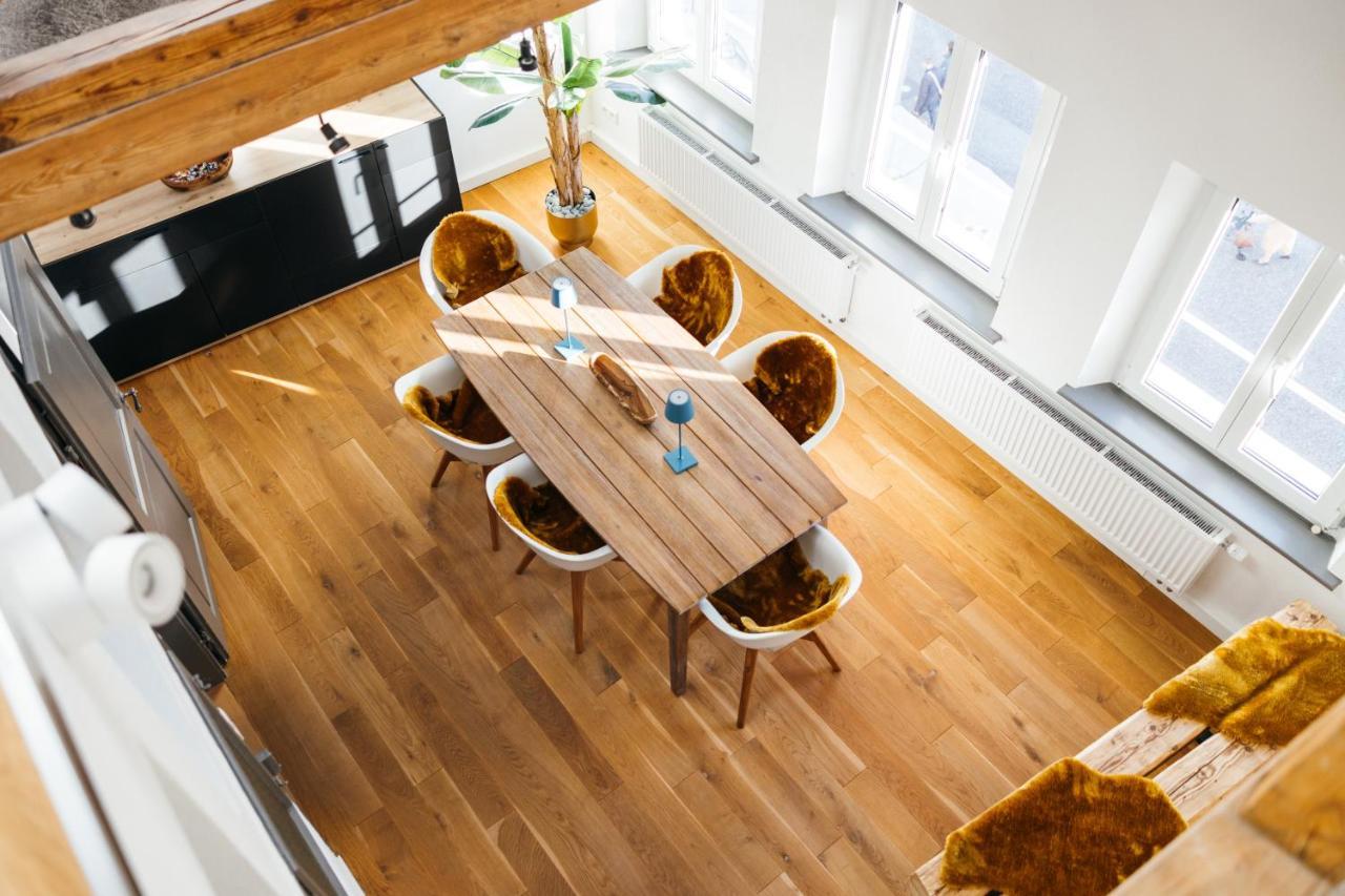 Heimatel - Luxury Penthouse Loft Leilighet Ravensburg Eksteriør bilde